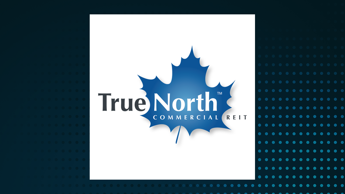True North Commercial REIT logo with Real Estate background