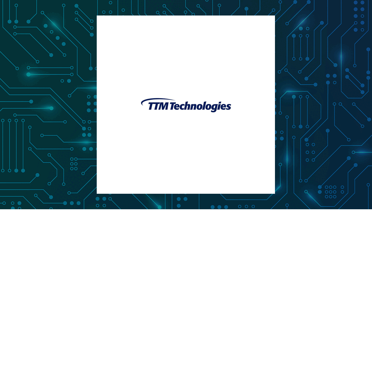 TTM Technologies logo with Computer and Technology background