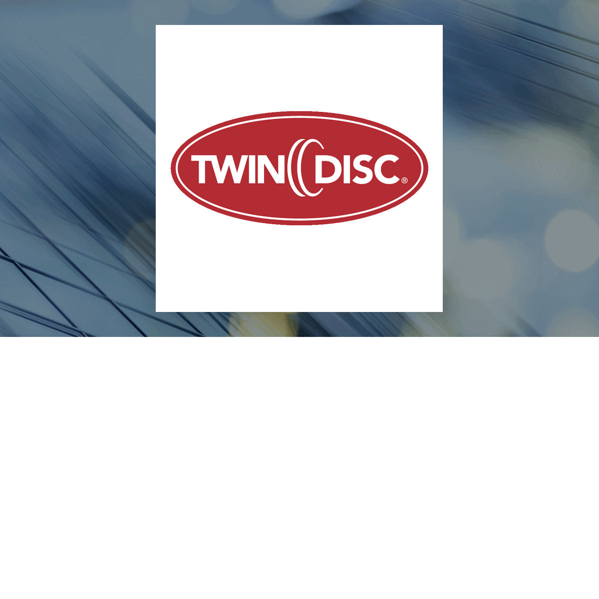 Twin Disc logo with Industrial Products background