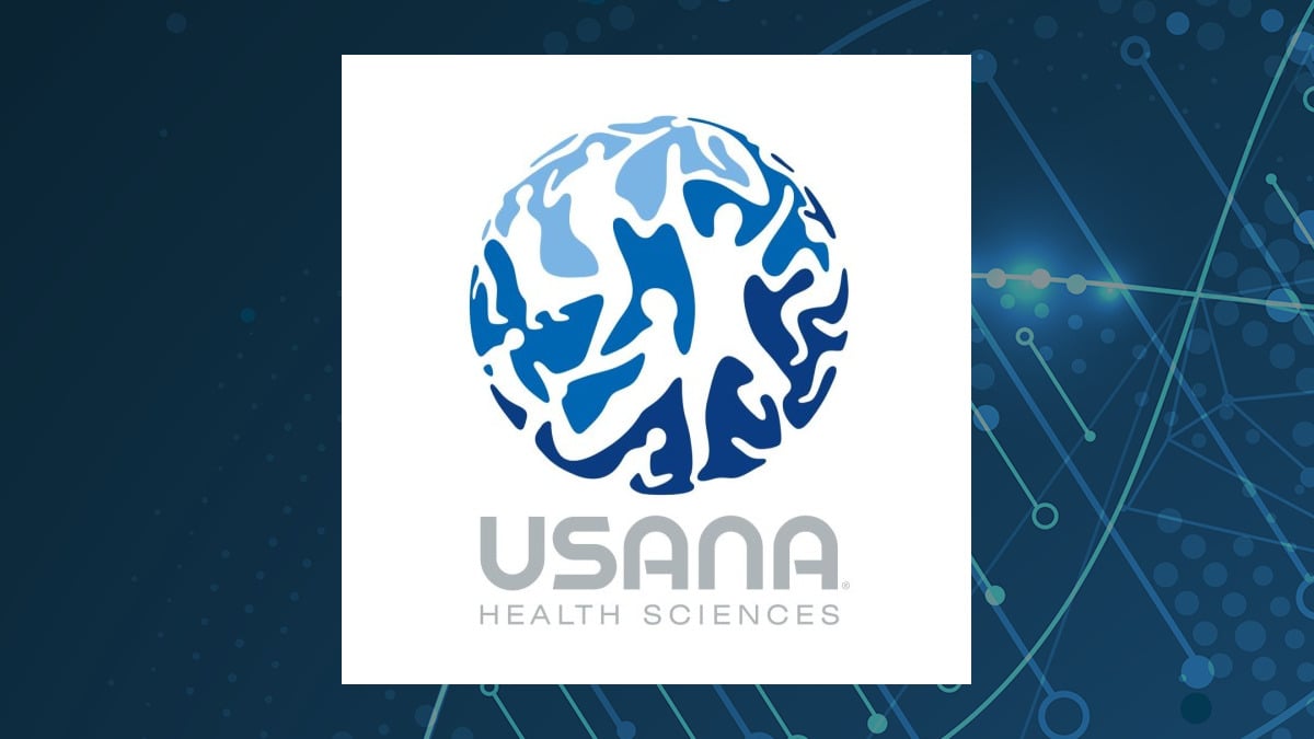 USANA Health Sciences logo with Medical background