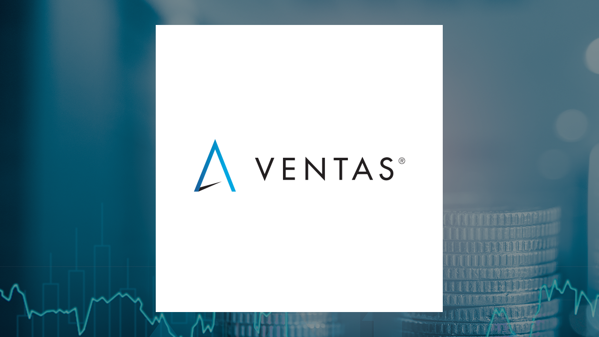 Ventas logo with Real Estate background