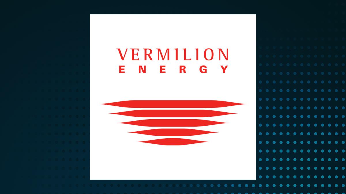 Vermilion Energy logo with Oils/Energy background