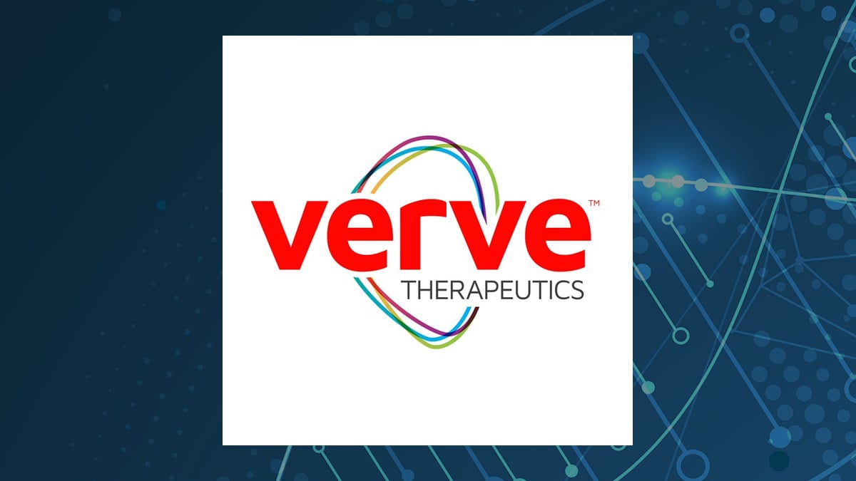 Verve Therapeutics logo with Medical background
