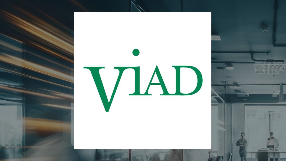 Viad logo with Business Services background