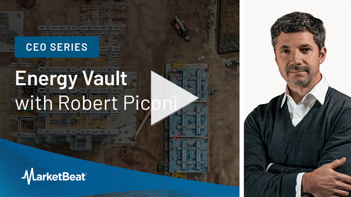 Energy Vault's 100% Stock Jump: CEO Discusses $350M Project in Australia in MarketBeat CEO Series