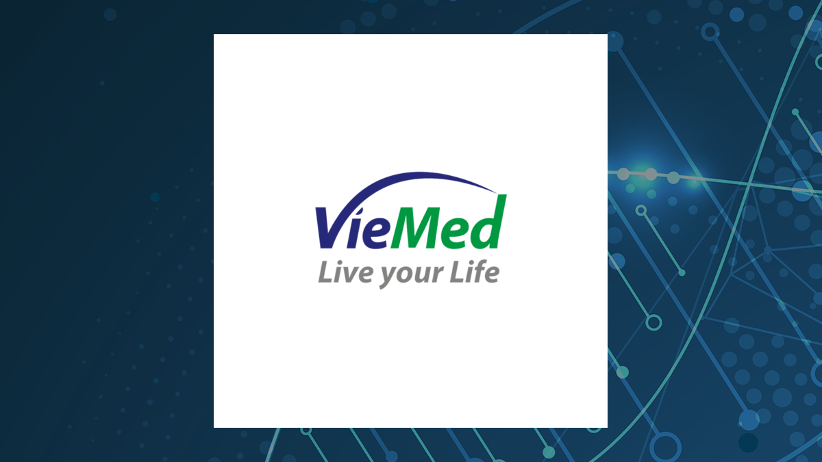Viemed Healthcare logo with Medical background