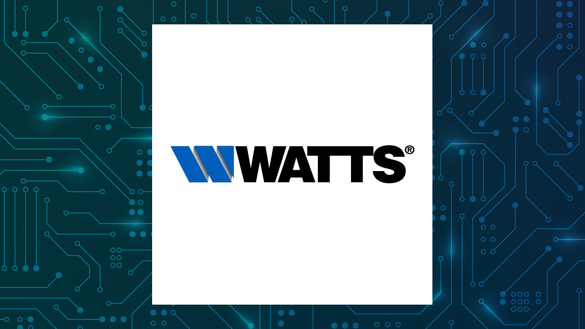 Watts Water Technologies logo with Computer and Technology background
