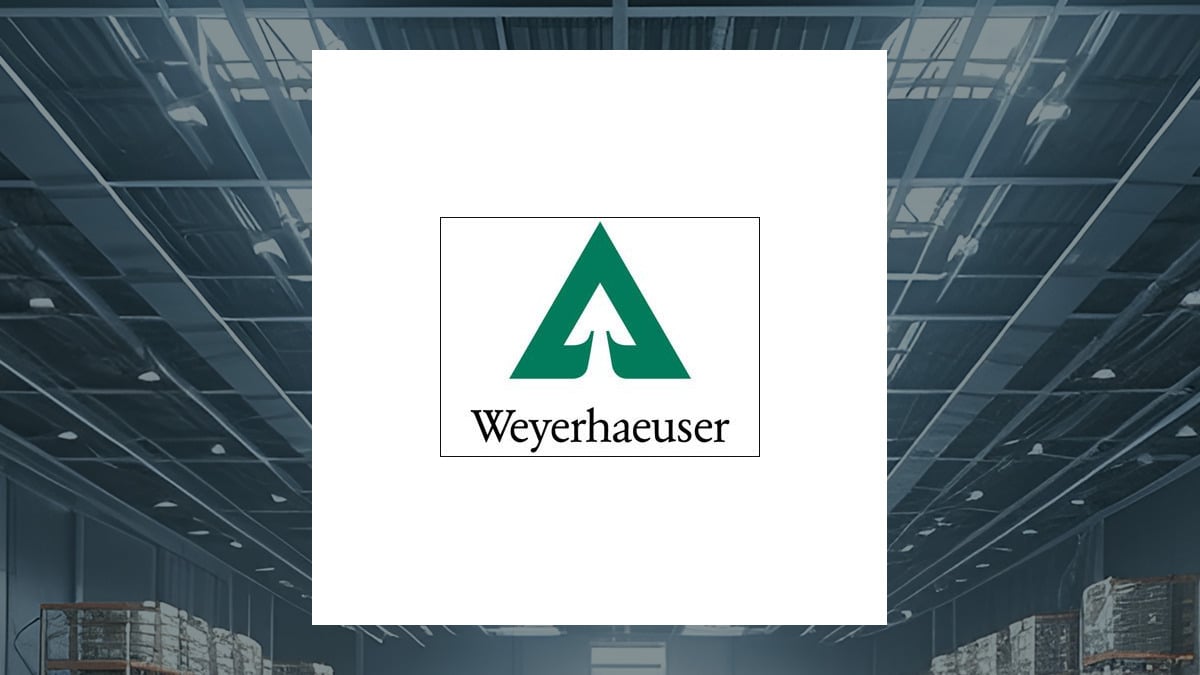 Weyerhaeuser logo with Construction background