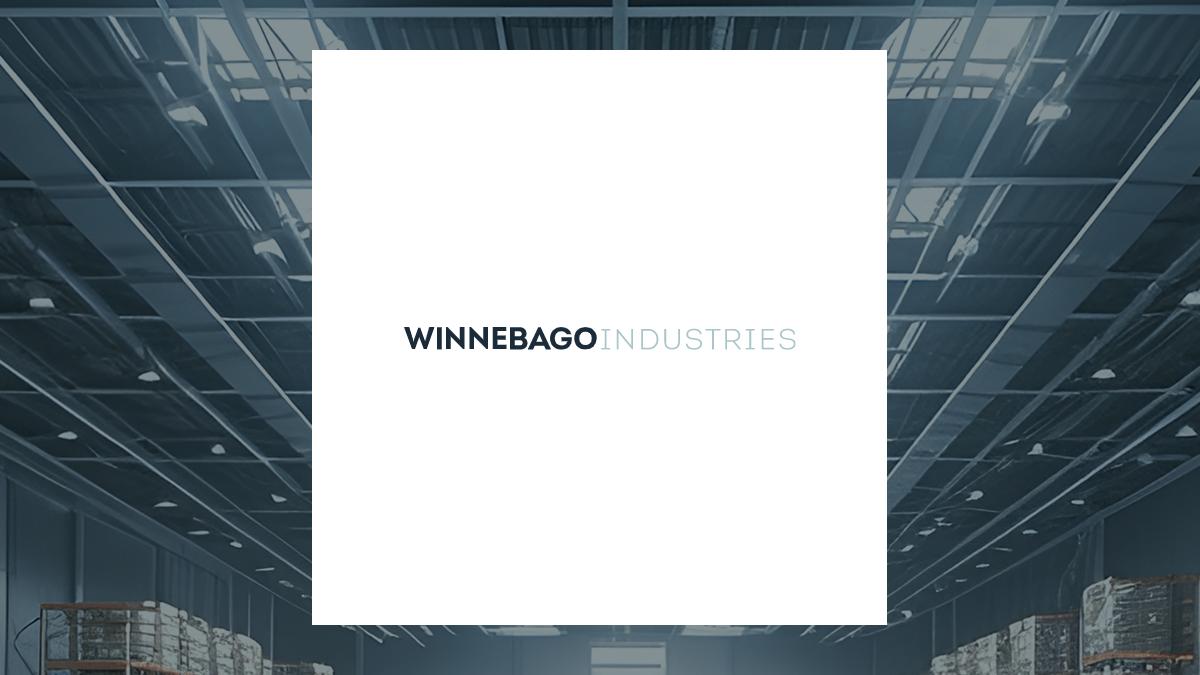 Winnebago Industries logo with Construction background