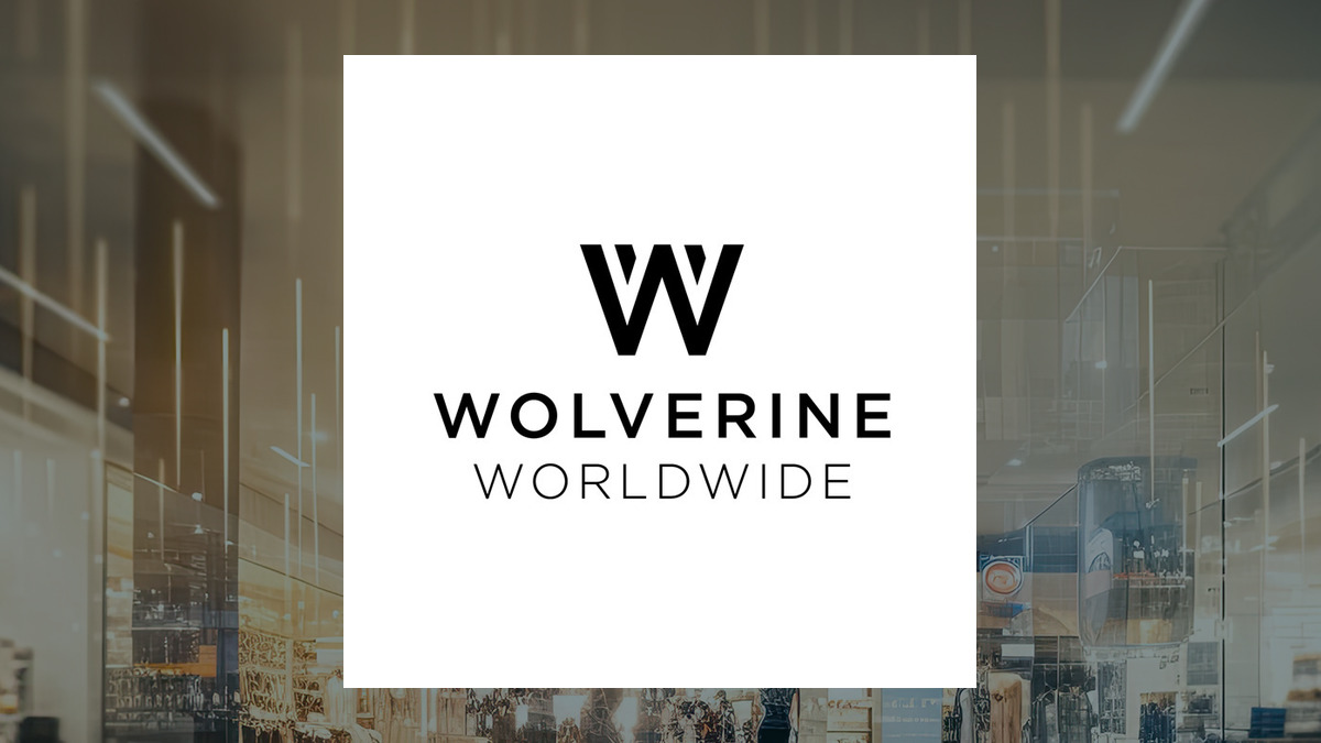 Wolverine World Wide logo with Consumer Discretionary background