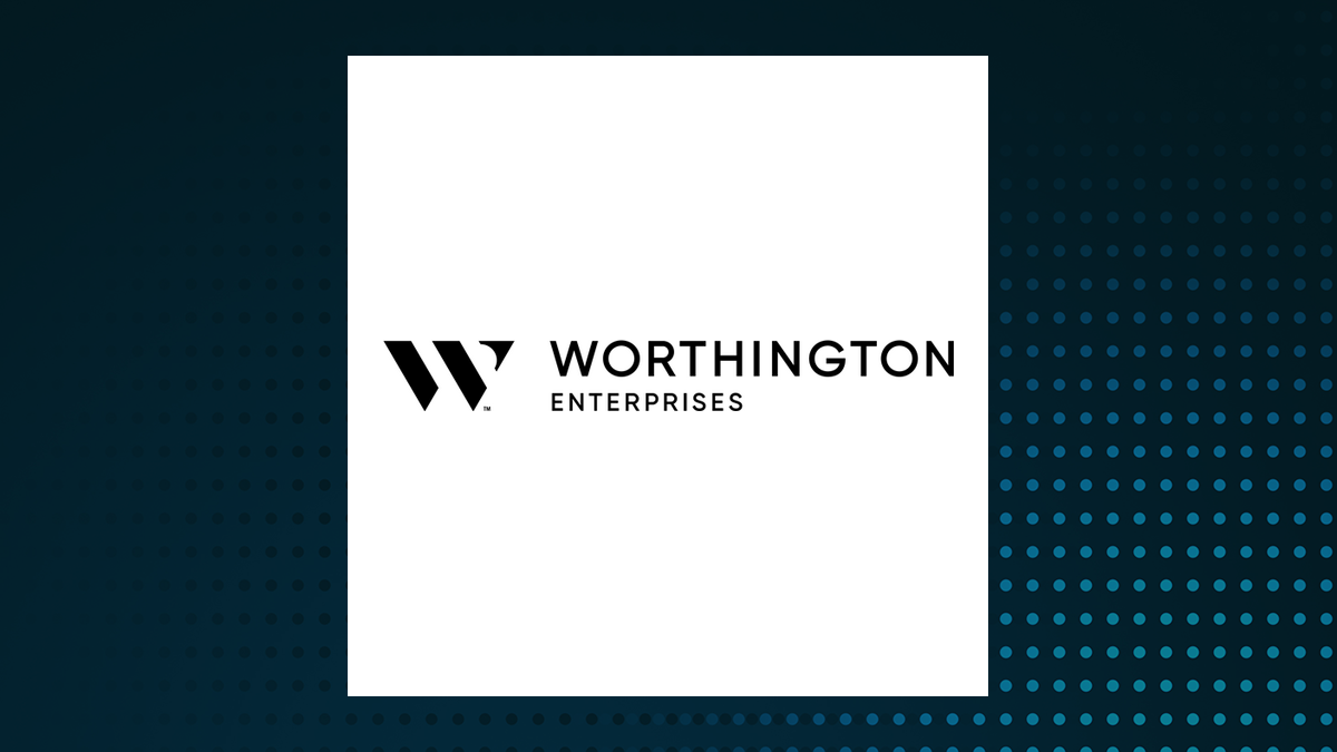 Worthington Enterprises logo with Multi-Sector Conglomerates background