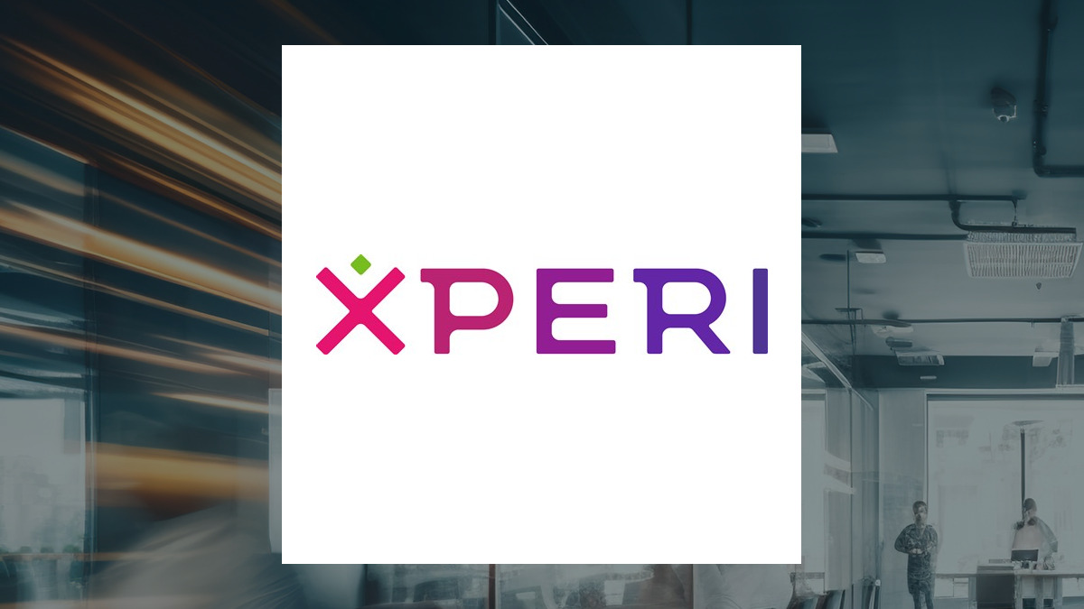Xperi logo with Business Services background