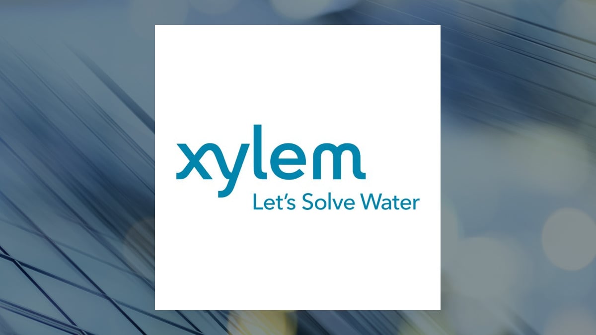 Xylem logo with Industrial Products background