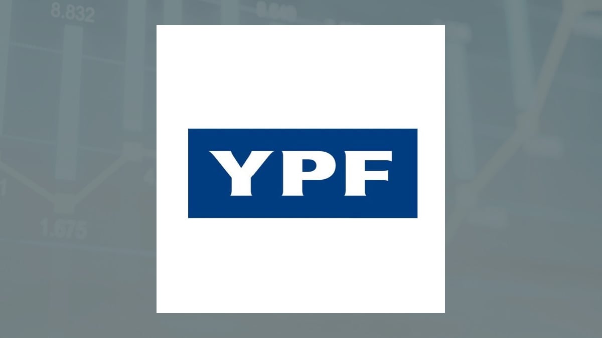 YPF Sociedad Anónima logo with Oils/Energy background
