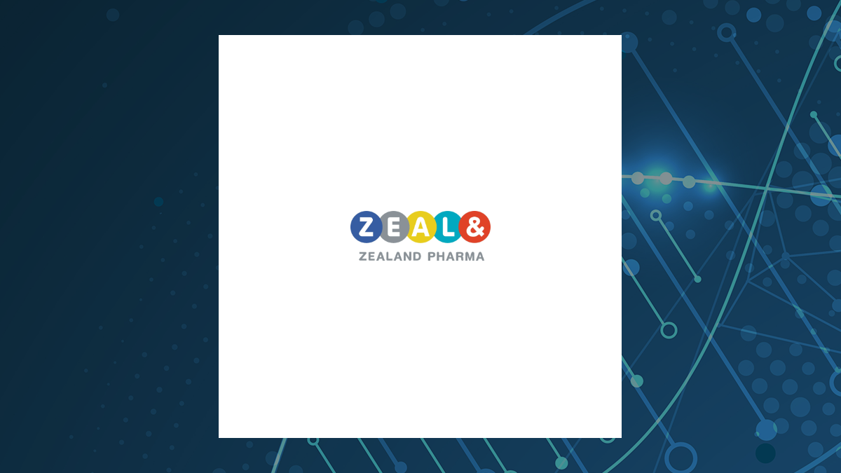 Zealand Pharma A/S logo with Medical background