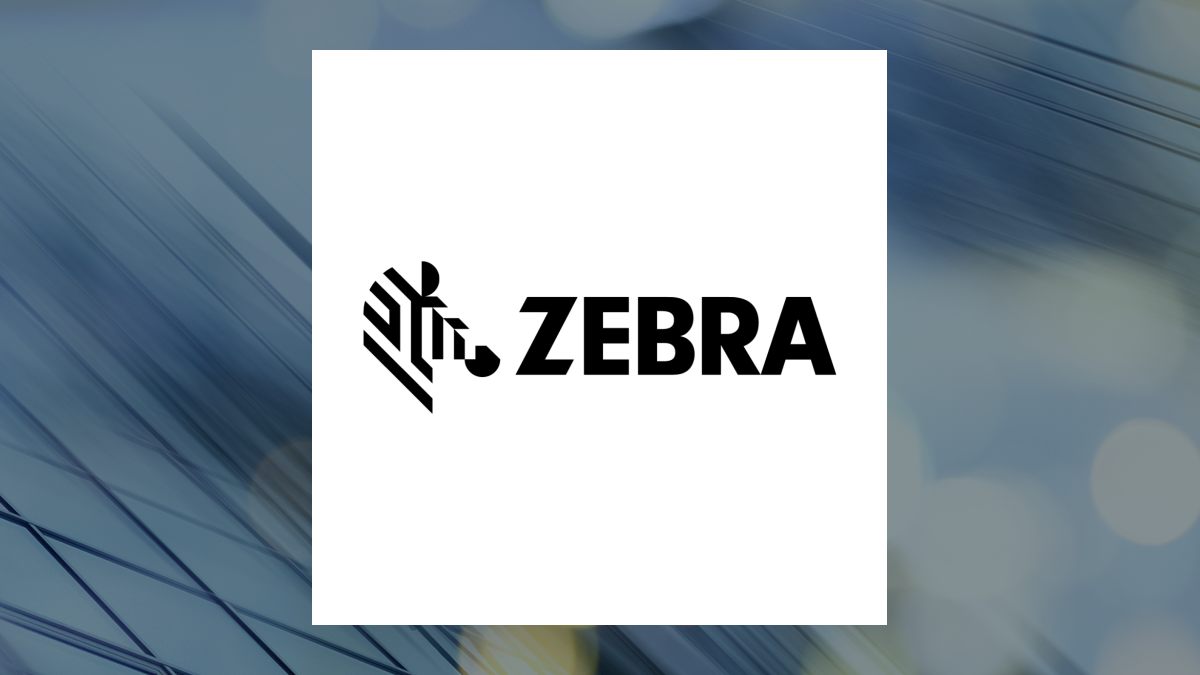 Zebra Technologies logo with Industrial Products background