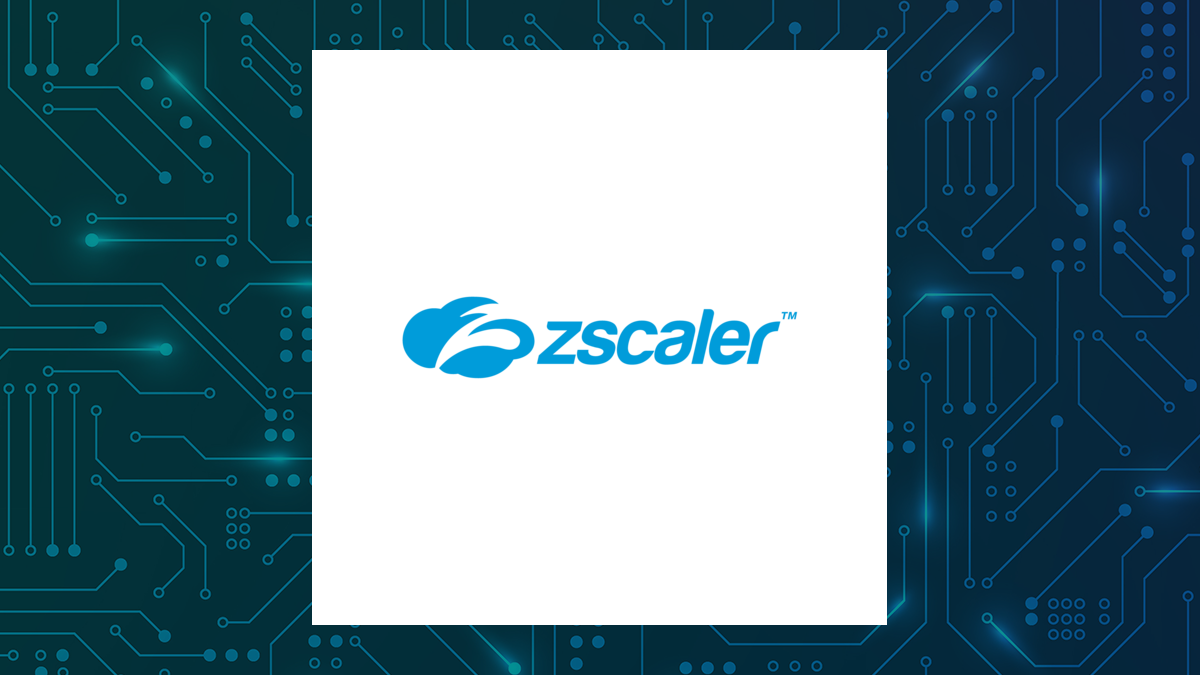 Zscaler logo with Computer and Technology background