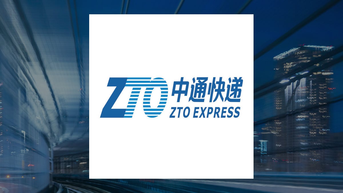 ZTO Express (Cayman) logo with Transportation background