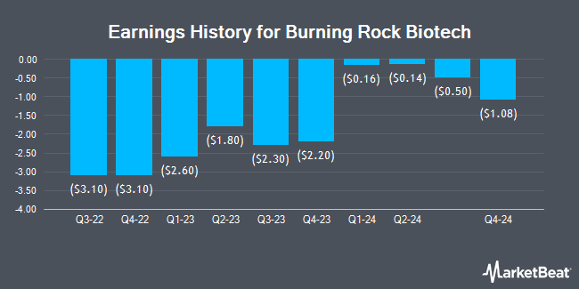 Earnings History for Burning Rock Biotech (NASDAQ:BNR)