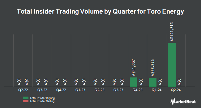 Insider Buying and Selling by Quarter for Toro Energy (ASX:TOE)