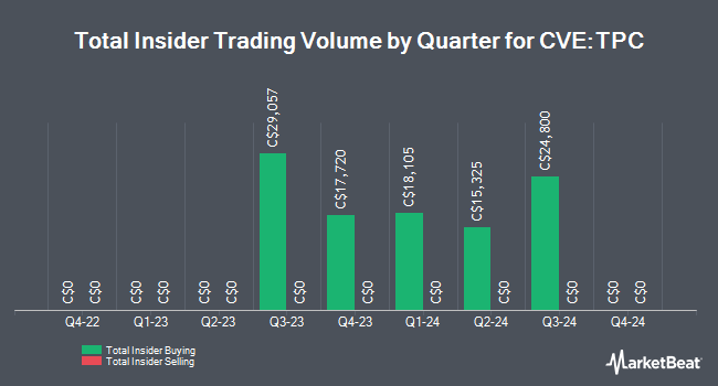 Insider Buying and Selling by Quarter for Tenth Avenue Petroleum (CVE:TPC)