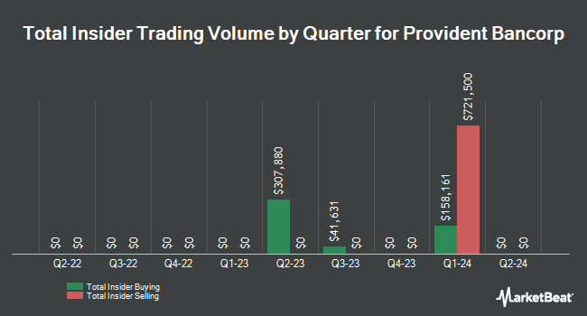 Insider Buying and Selling by Quarter for Provident Bancorp (NASDAQ:PVBC)