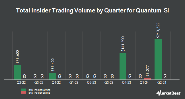 Insider Buying and Selling by Quarter for Quantum-Si (NASDAQ:QSI)