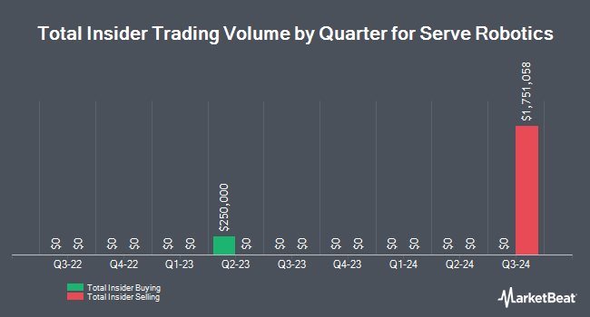 Insider Buying and Selling by Quarter for Serve Robotics (NASDAQ:SERV)