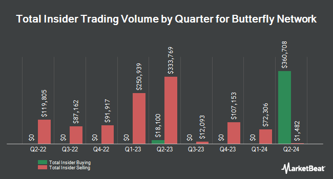 Insider Buying and Selling by Quarter for Butterfly Network (NYSE:BFLY)