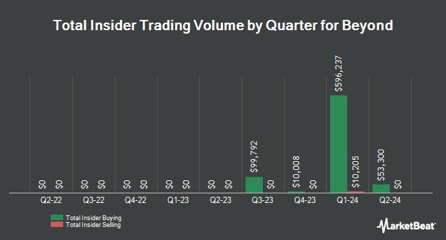 Insider Buying and Selling by Quarter for Beyond (NYSE:BYON)