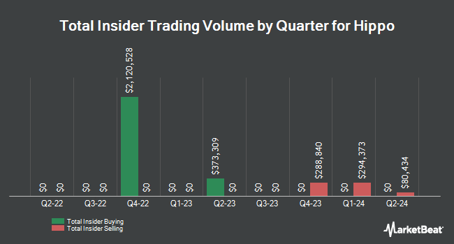 Insider Buying and Selling by Quarter for Hippo (NYSE:HIPO)