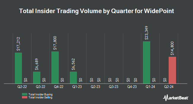 Insider Buying and Selling by Quarter for WidePoint (NYSEAMERICAN:WYY)