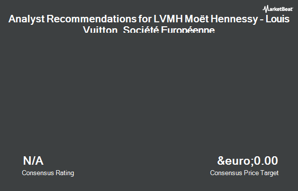 LVMH Moët Hennessy – Louis Vuitton, Société Européenne (MC.PA) (EPA:MC) Given a €455.00 Price ...