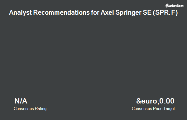 Analyst Recommendations for Axel Springer (FRA:SPR)