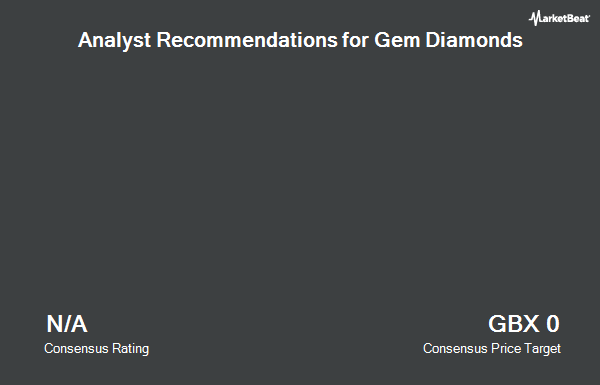   Analyst Recommendations for Gem Diamonds (LON: GEMD) Diamonds (LON: GEMD) 