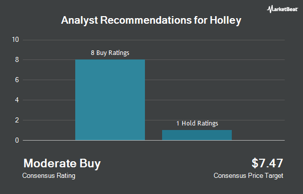 Analyst Recommendations for Holley (NYSE:HLLY)