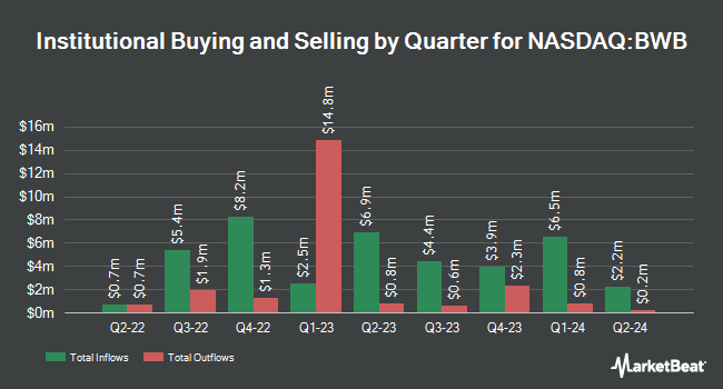 Institutional Ownership by Quarter for Bridgewater Bancshares (NASDAQ:BWB)