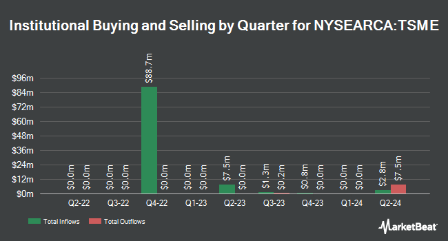 Institutional Ownership by Quarter for Thrivent Small-Mid Cap ESG ETF (NYSEARCA:TSME)